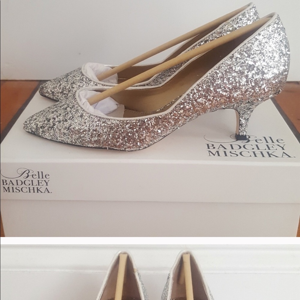 Silver heels